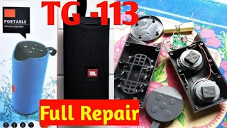TG 113 Buttery backup problem flx/Bluetooth speaker repairing problem/100%solph