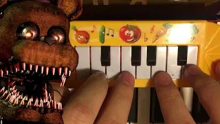 FNAF 4 - BREAK MY MIND... but it's played on a $1 piano