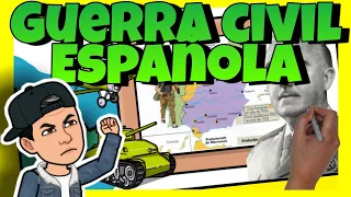 💣 La GUERRA CIVIL ESPAÑOLA | Resumen en 10 minutos