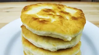 Replacing bread. Pancakes in the pan