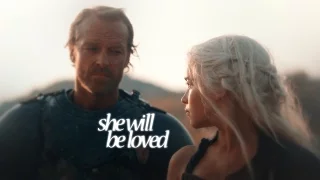 Daenerys + Jorah | She Will Be Loved
