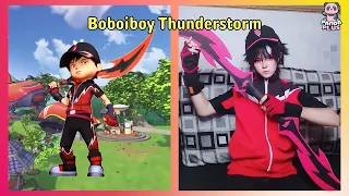 BoBoiBoy Galaxy Characters In Real Life