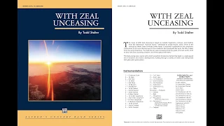 With Zeal Unceasing, by Todd Stalter – Score & Sound