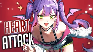 Nightcore - Heart Attack (Rock Version) (Lyrics)