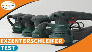 GÜNSTIGE Exzenter Schleifmaschinen im Test!  BOSCH und Parkside  | LACKSTORE