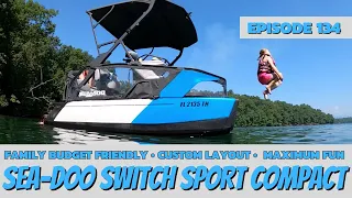 Family Budget Fun! 2023 Sea-Doo Switch Sport Compact Review: The Watercraft Journal, Ep. 134