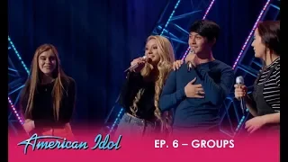 Laine Hardy Goes On Stage Without REALLY Knowing His Groups Song But Then...| American Idol 2018