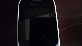 Nokia 105 (2017) startup / shutdown / battery low