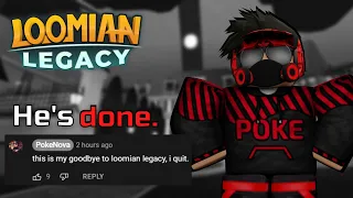 This Youtuber Quit Loomian Legacy.