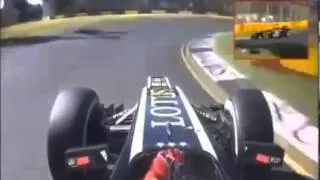 [HD] F1 Australien GP - Kimi Räikkönen onboard fliegende Runde