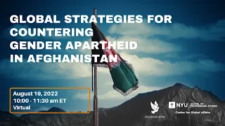 Global Strategies for Countering Gender Apartheid in Afghanistan