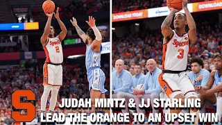 Syracuse's Judah Mintz & JJ Starling Lead Orange To Huge Upset