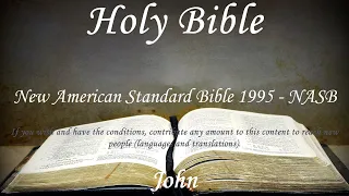 English Audio Bible - John (COMPLETE) - New American Standard Bible 1995 (NASB)