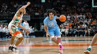 UNC Men's Basketball: Tar Heels Hold Back Miami for Road Win, 75-72