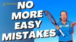 Stop Giving Your Tennis Opponent Free Points - How To Stop Missing & Drills