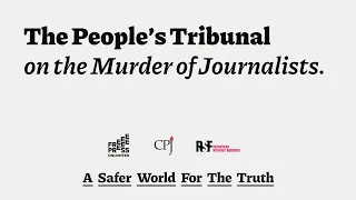 [FPU Live] Opening Hearing of The People's Tribunal on the Murder of Journalists