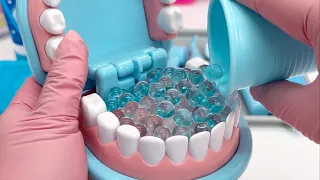 30 Minutes Satisfying with Unboxing NEW Doctor Dentist Pretend Playset | ASMR Toys