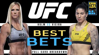 UFC Best Bets: Holm vs. Vieira | UFC Vegas 55 Betting Tips & Full Card Breakdown