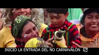 ENTRADA DEL ÑO CARNAVALÓN! 🥳2024 Cajamarca, capital del carnaval 🥳🎼🥳🔊🎶