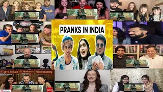 Prank in India | Jordindian | Mixed Mashup Reaction | Indian Mixed Reactions