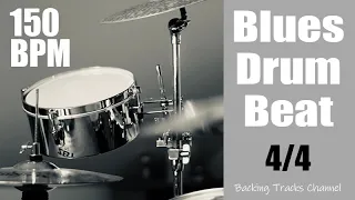 Fast Blues Drum Beat (Shuffle) - 150bpm