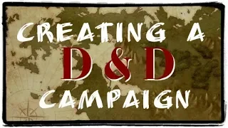 Creating a D&D Campaign