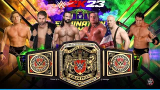 WWE 2K23 ELIMINATION CHAMBER MATCH FOR THE WWE UNITED KINGDOM CHAMPIONSHIP!