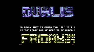 C64 One File Demo: Friday the 13th by Dualis 1989!