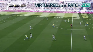 [4K] eFootball PES 2021 VirtuaRED V4.1 | Realistic Graphics And Gameplay Showcase