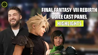 Final Fantasy 7 Rebirth Voice Cast Panel | HIGHLIGHTS | Matthew Mercer, Cody Christian & MORE