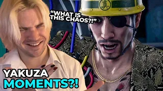 What am I watching?! | REACTION | RANDOM YAKUZA MOMENTS