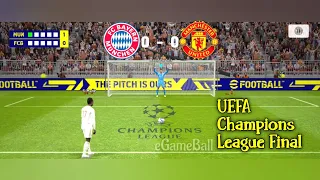 Bayern Munich vs Manchester United | UEFA Champions League Final 🥶 Penalty shootout | efootball 23.