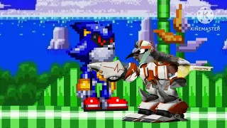 Birdchet vs Metal sonic | sprite animation