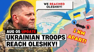 Ukraine War | THEY LANDED! Ukrainian troops only 1KM away from OLESHKY! | Russians take NOVOSELIVSKE
