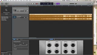 Use GarageBand to change the tempo of a track