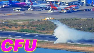 Corfu Airport ✈ Summer 🌞 Traffic (3 of 3 / 4K)