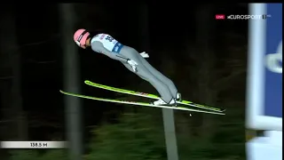 Daniel Huber 138,5m - Einzelspringen Wisla 2020