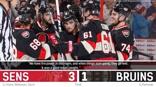 Nov 24: Sens vs. Bruins - Post-game Media