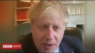 Coronavirus: Boris Johnson returns to work as UK passes “tragic and terrible milestone” - BBC News