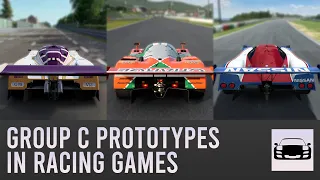 Group C Prototypes in Racing Games
