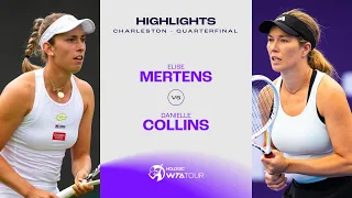 Elise Mertens vs. Danielle Collins | 2024 Charleston Quarterfinal | WTA Match Highlights