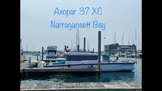Axopar 37 heads to Newport RI