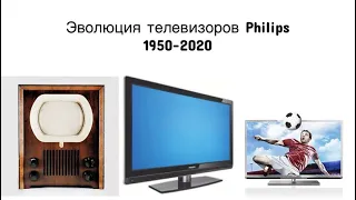 Эволюция телевизоров Philips 1950-2020