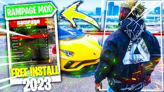 How To Mod GTA 5 | Install Rampage Trainer 🔥( GTA 5 Best Trainer - 2023 )✅