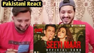 Seeti Maar | Radhe - Your Most Wanted Bhai | Salman Khan , Disha Patani | React to pakistani