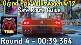 Asphalt 9 - Volkswagen w12 Coupe Grand Prix Round 4 - [00:39.364]4⭐ Easy Route.
