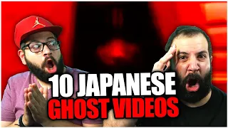 JK BROS REACT to 10 SCARY JAPANESE GHOST VIDEOS!!