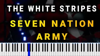 Seven Nation Army - The White Stripes (Piano Tutorial)