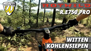 Rotwild R.E750 Pro auf dem Trail | POV RIDE in Witten | WATZUP RAW