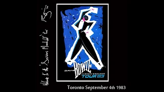 David Bowie 1983 09 04 Toronto